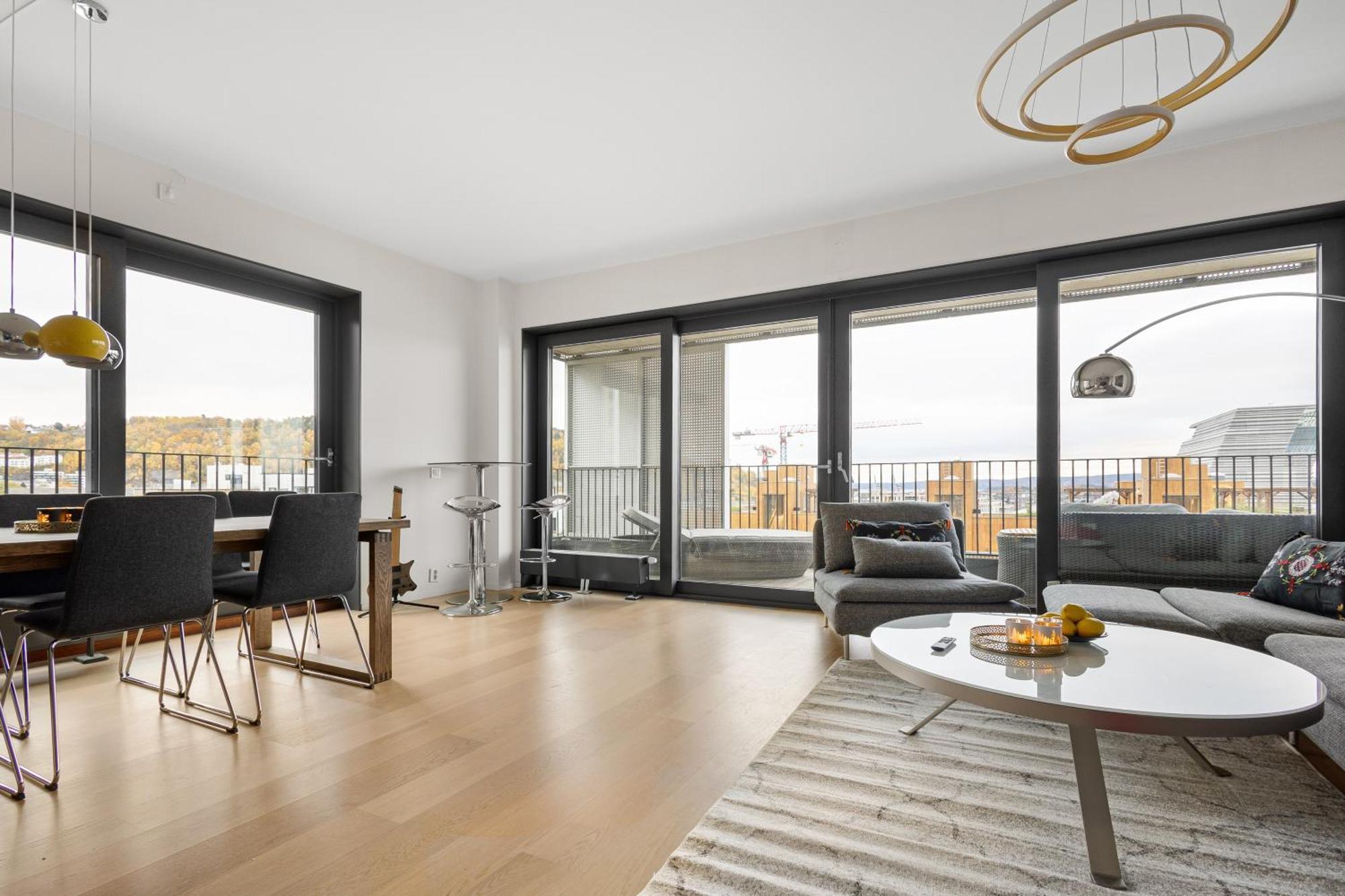 Spacious Modern 3Br Apartment At Central Oslo Barcode Bagian luar foto