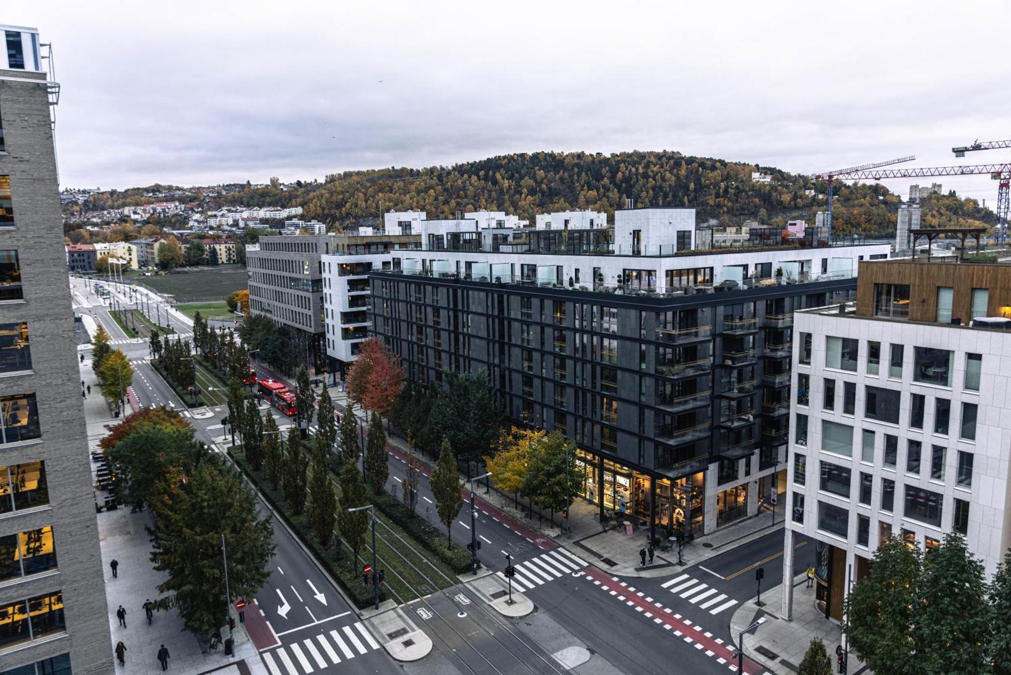 Spacious Modern 3Br Apartment At Central Oslo Barcode Bagian luar foto
