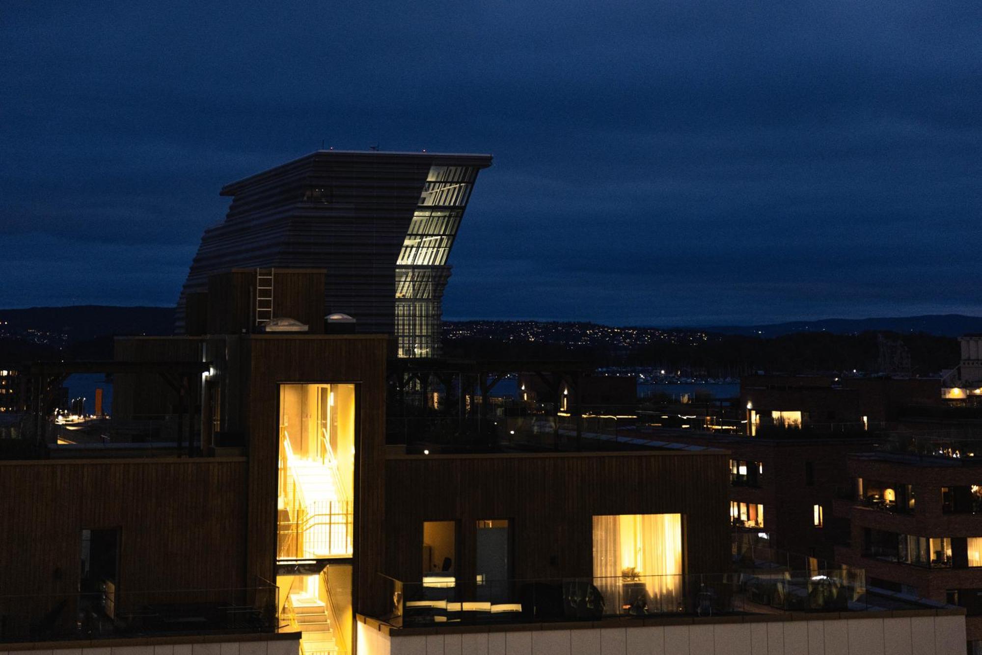 Spacious Modern 3Br Apartment At Central Oslo Barcode Bagian luar foto