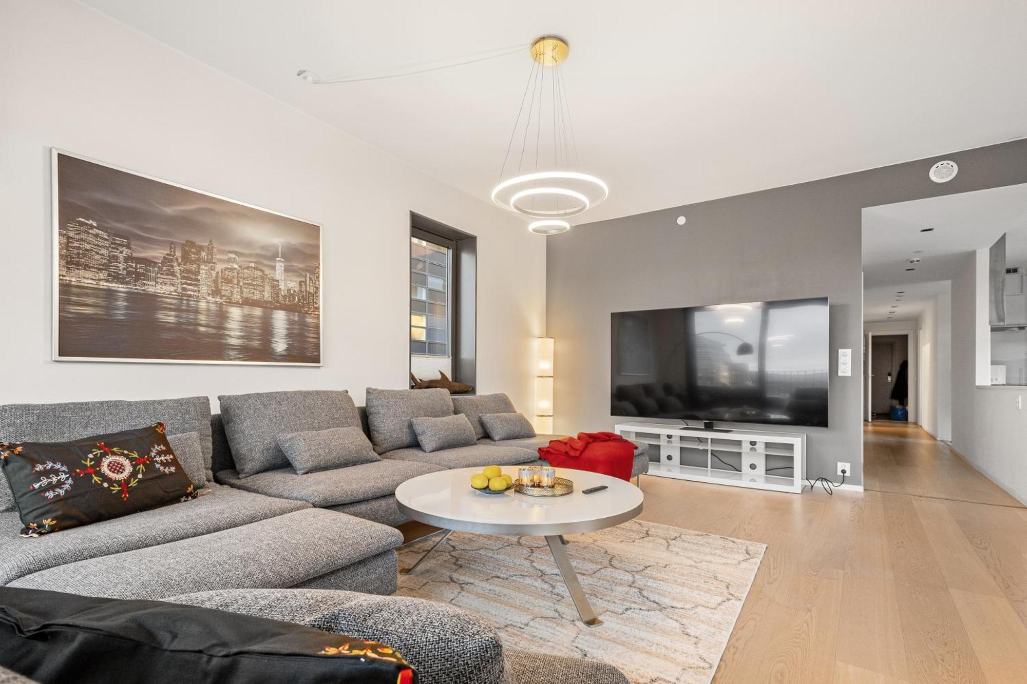 Spacious Modern 3Br Apartment At Central Oslo Barcode Bagian luar foto
