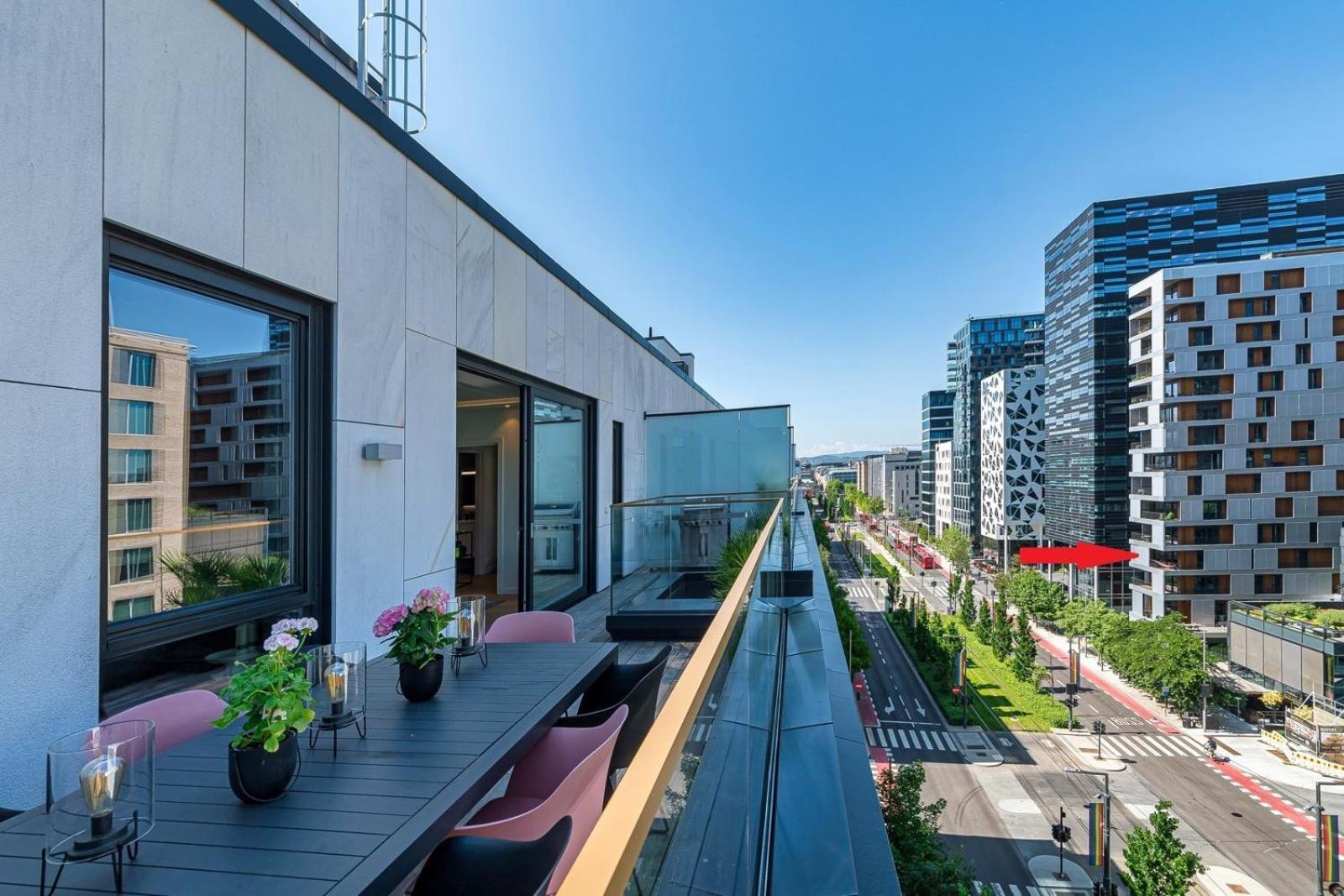 Spacious Modern 3Br Apartment At Central Oslo Barcode Bagian luar foto